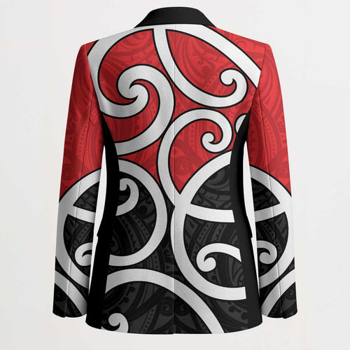 New Zealand Blazer Maori Koru Tino Rangatiratanga Color - Aussie Hoodie