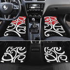 New Zealand Car Mats Maori Koru Tino Rangatiratanga Color - Aussie Hoodie