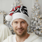 New Zealand Christmas Santa Hat Maori Koru Tino Rangatiratanga Color - Aussie Hoodie