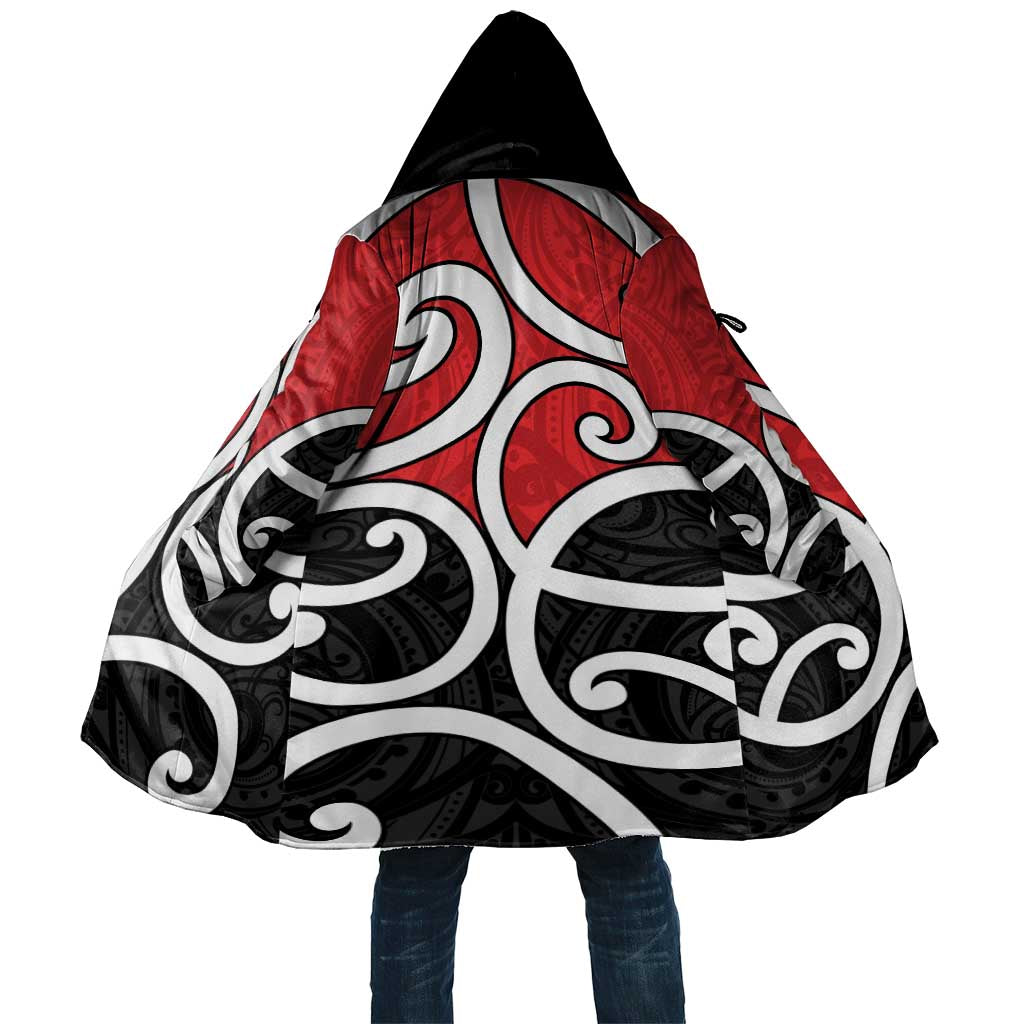 New Zealand Cloak Maori Koru Tino Rangatiratanga Color - Aussie Hoodie