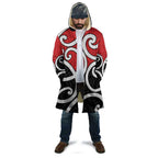 New Zealand Cloak Maori Koru Tino Rangatiratanga Color - Aussie Hoodie