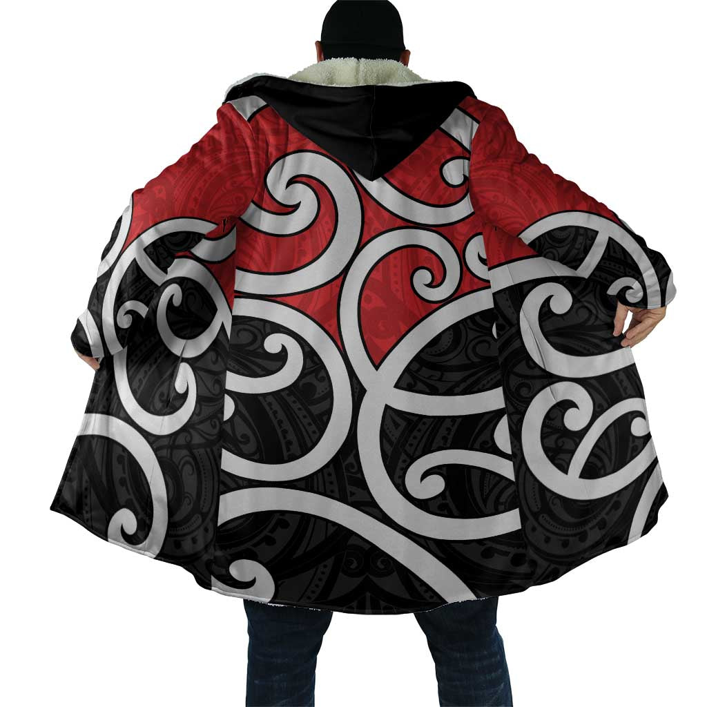 New Zealand Cloak Maori Koru Tino Rangatiratanga Color - Aussie Hoodie