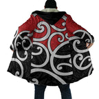 New Zealand Cloak Maori Koru Tino Rangatiratanga Color - Aussie Hoodie