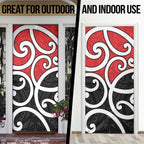 New Zealand Door Cover Maori Koru Tino Rangatiratanga Color - Aussie Hoodie