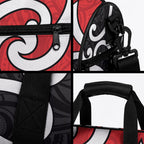 New Zealand Duffle Bag Maori Koru Tino Rangatiratanga Color