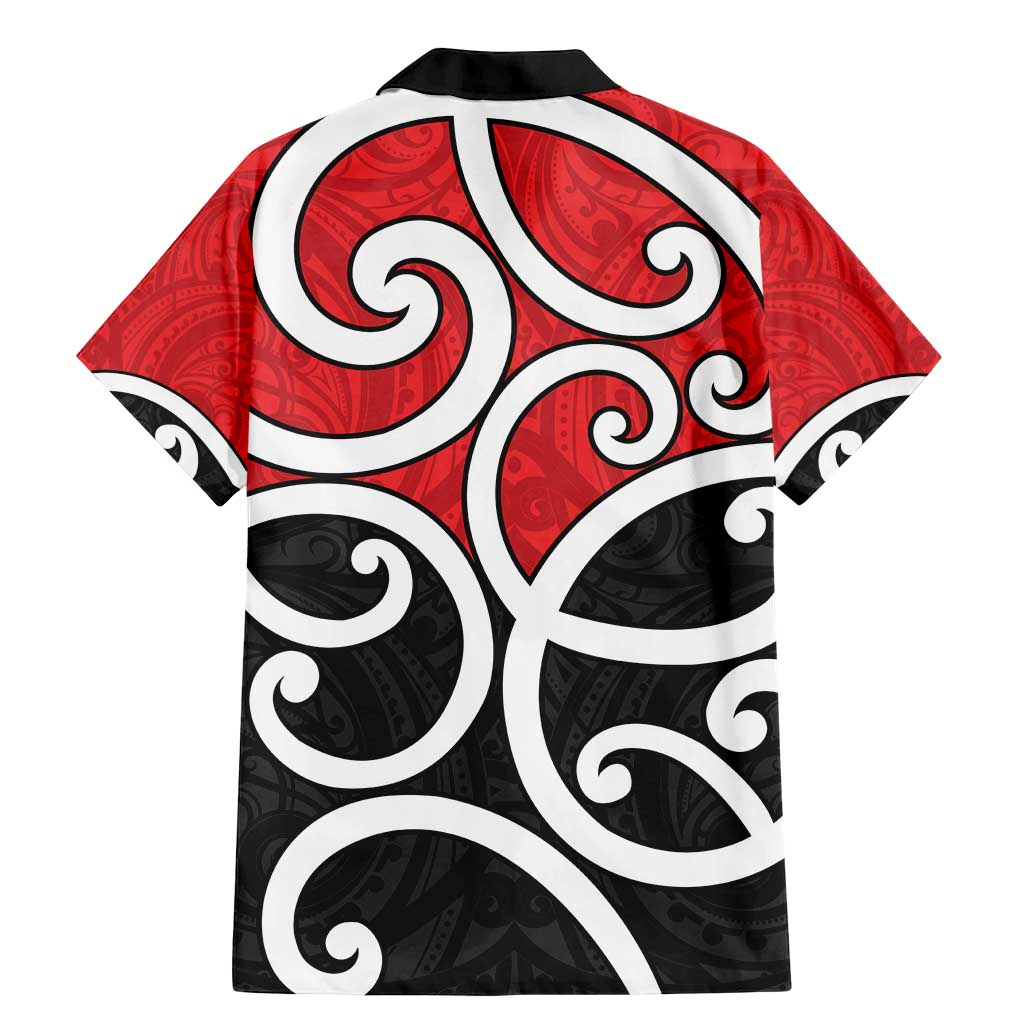 New Zealand Family Matching Mermaid Dress and Hawaiian Shirt Maori Koru Tino Rangatiratanga Color - Aussie Hoodie