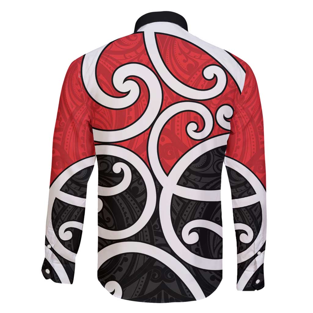 New Zealand Family Matching Off Shoulder Short Dress and Hawaiian Shirt Maori Koru Tino Rangatiratanga Color - Aussie Hoodie