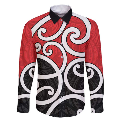 New Zealand Family Matching Summer Maxi Dress and Hawaiian Shirt Maori Koru Tino Rangatiratanga Color - Aussie Hoodie