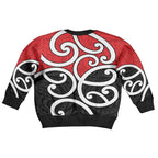 New Zealand Kid Ugly Christmas Sweater Maori Koru Tino Rangatiratanga Color - Aussie Hoodie