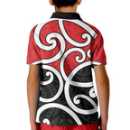 New Zealand Kid Polo Shirt Maori Koru Tino Rangatiratanga Color - Aussie Hoodie