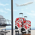 New Zealand Luggage Cover Maori Koru Tino Rangatiratanga Color - Aussie Hoodie