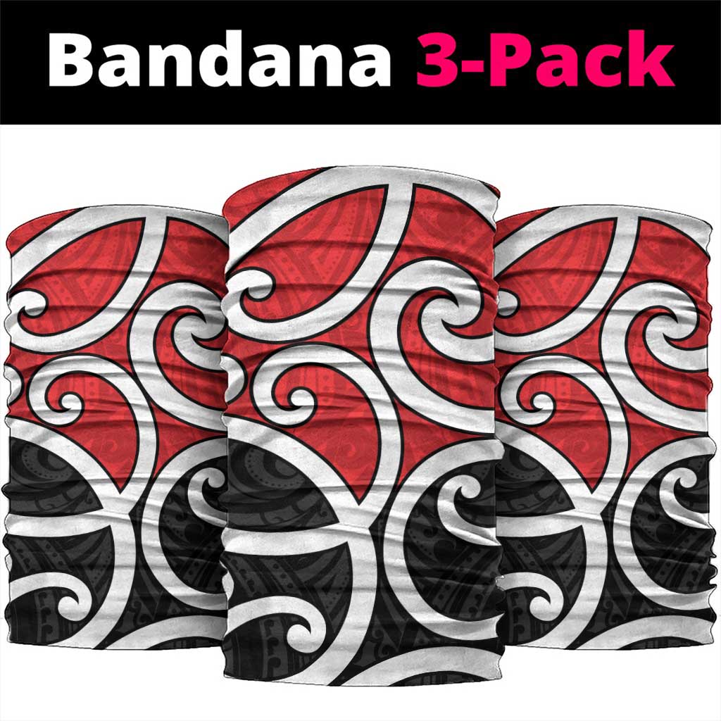 New Zealand Neck Gaiter Maori Koru Tino Rangatiratanga Color - Aussie Hoodie