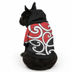 New Zealand Pet Hoodie Maori Koru Tino Rangatiratanga Color