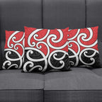New Zealand Pillow Cover Maori Koru Tino Rangatiratanga Color - Aussie Hoodie