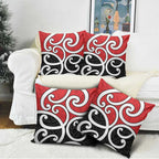 New Zealand Pillow Cover Maori Koru Tino Rangatiratanga Color - Aussie Hoodie