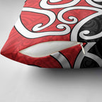 New Zealand Pillow Cover Maori Koru Tino Rangatiratanga Color - Aussie Hoodie