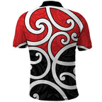 New Zealand Polo Shirt Maori Koru Tino Rangatiratanga Color - Aussie Hoodie