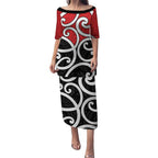 New Zealand Puletasi Maori Koru Tino Rangatiratanga Color - Aussie Hoodie