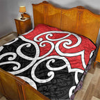 New Zealand Quilt Maori Koru Tino Rangatiratanga Color - Aussie Hoodie