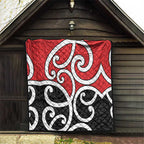 New Zealand Quilt Maori Koru Tino Rangatiratanga Color - Aussie Hoodie