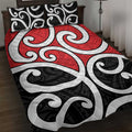 New Zealand Quilt Bed Set Maori Koru Tino Rangatiratanga Color - Aussie Hoodie
