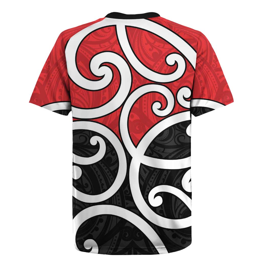 New Zealand Rugby Jersey Maori Koru Tino Rangatiratanga Color - Aussie Hoodie