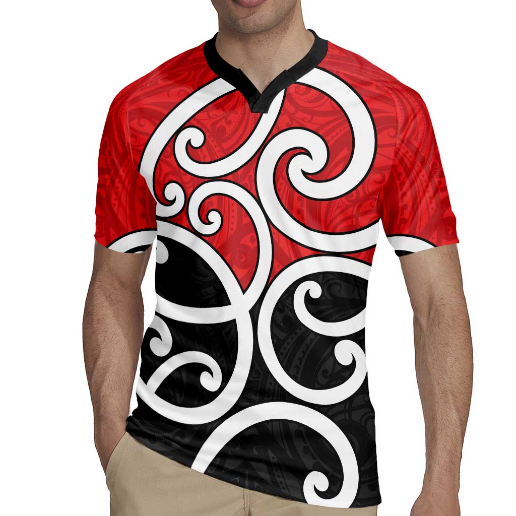 New Zealand Rugby Jersey Maori Koru Tino Rangatiratanga Color - Aussie Hoodie