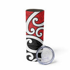 New Zealand Skinny Tumbler Maori Koru Tino Rangatiratanga Color - Aussie Hoodie