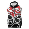 New Zealand Sleeveless Hoodie Maori Koru Tino Rangatiratanga Color - Aussie Hoodie