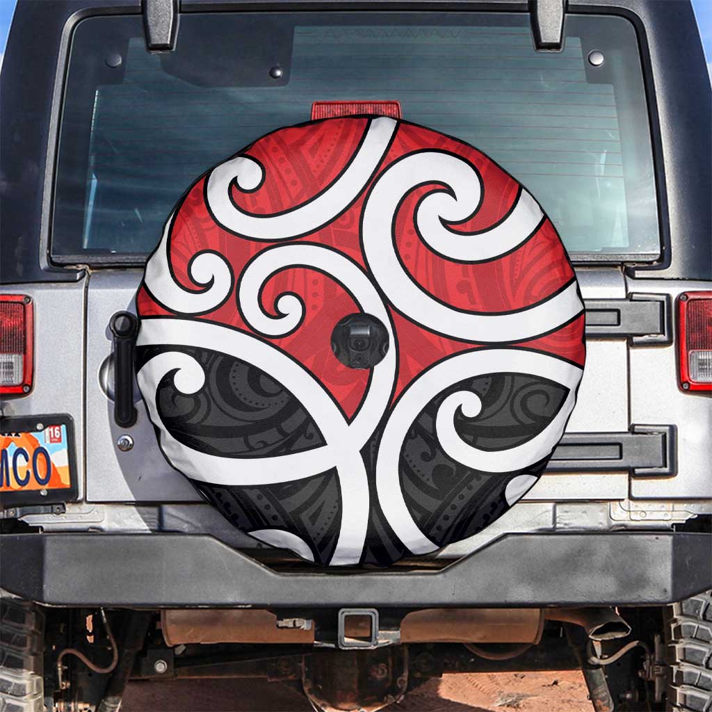 New Zealand Spare Tire Cover Maori Koru Tino Rangatiratanga Color - Aussie Hoodie