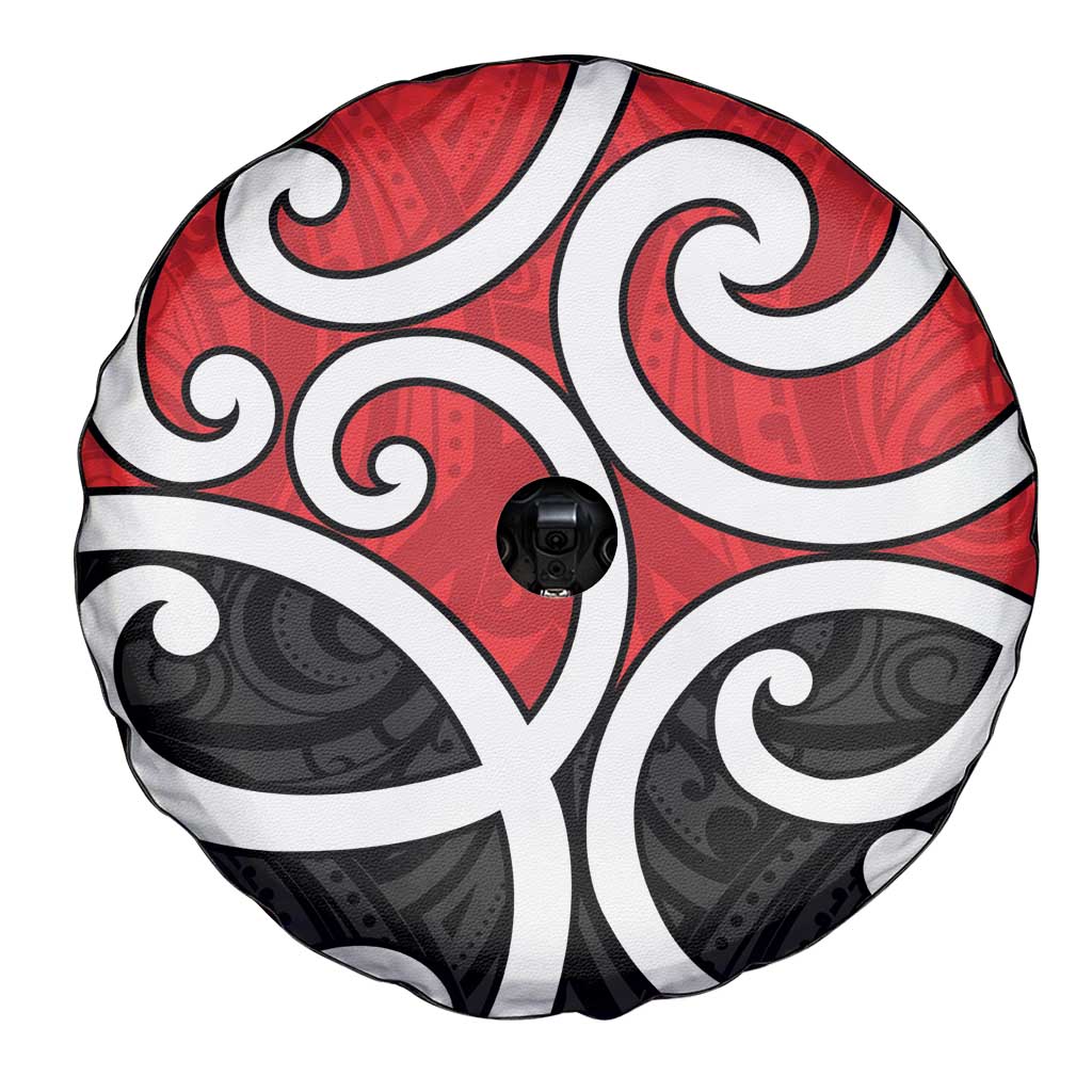 New Zealand Spare Tire Cover Maori Koru Tino Rangatiratanga Color - Aussie Hoodie