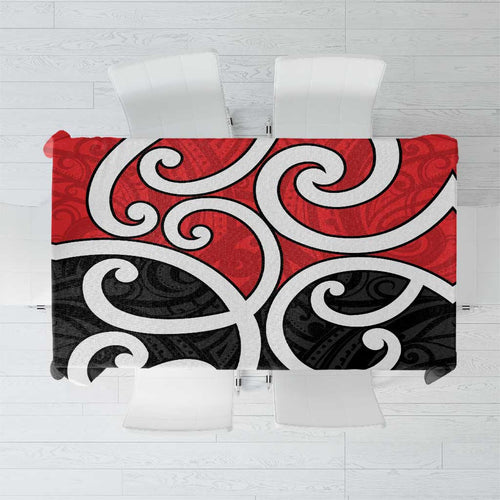 New Zealand Tablecloth Maori Koru Tino Rangatiratanga Color - Aussie Hoodie