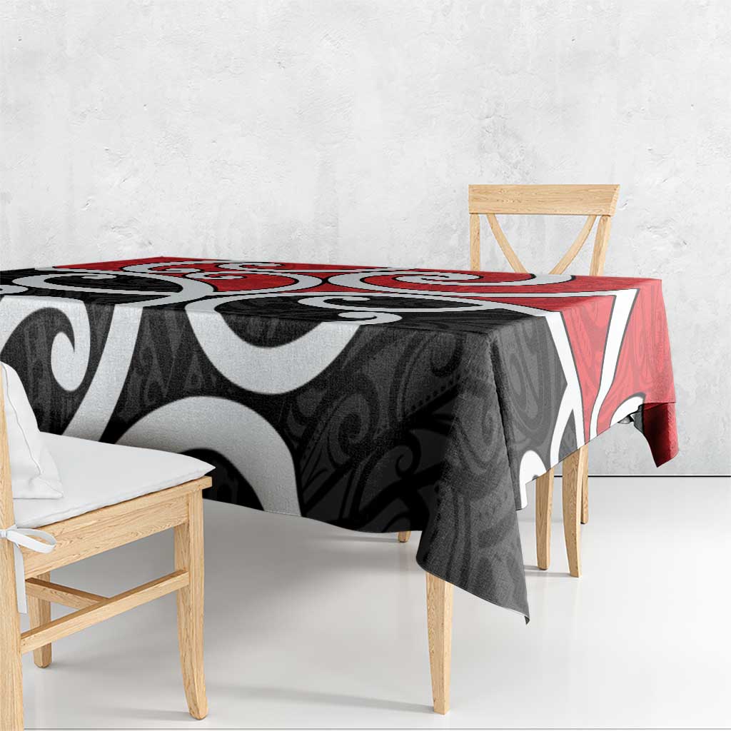 New Zealand Tablecloth Maori Koru Tino Rangatiratanga Color - Aussie Hoodie