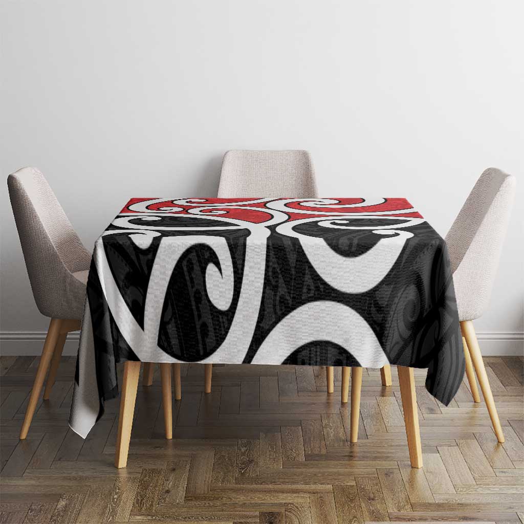 New Zealand Tablecloth Maori Koru Tino Rangatiratanga Color - Aussie Hoodie