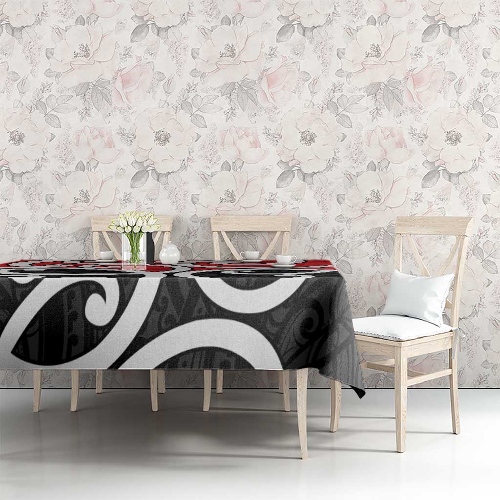 New Zealand Tablecloth Maori Koru Tino Rangatiratanga Color - Aussie Hoodie