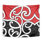 New Zealand Tapestry Maori Koru Tino Rangatiratanga Color - Aussie Hoodie