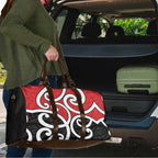 New Zealand Travel Bag Maori Koru Tino Rangatiratanga Color - Aussie Hoodie