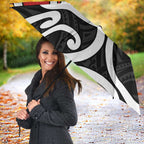 New Zealand Umbrella Maori Koru Tino Rangatiratanga Color - Aussie Hoodie