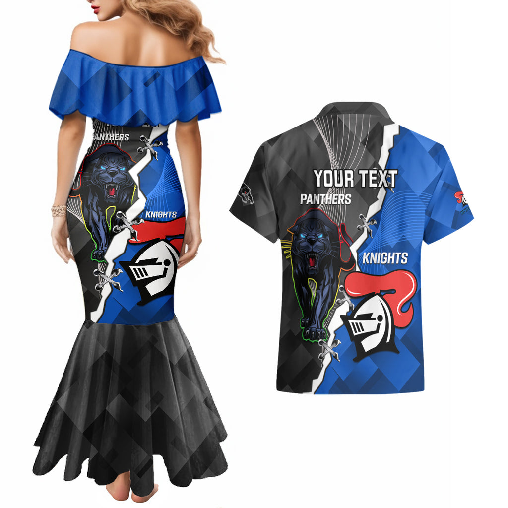 personalised-panthers-and-knights-rugby-couples-matching-mermaid-dress-and-hawaiian-shirt-2023-sporty-style