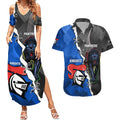 personalised-panthers-and-knights-rugby-couples-matching-summer-maxi-dress-and-hawaiian-shirt-2023-sporty-style