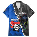 personalised-panthers-and-knights-rugby-family-matching-mermaid-dress-and-hawaiian-shirt-2023-sporty-style