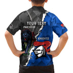 personalised-panthers-and-knights-rugby-family-matching-short-sleeve-bodycon-dress-and-hawaiian-shirt-2023-sporty-style