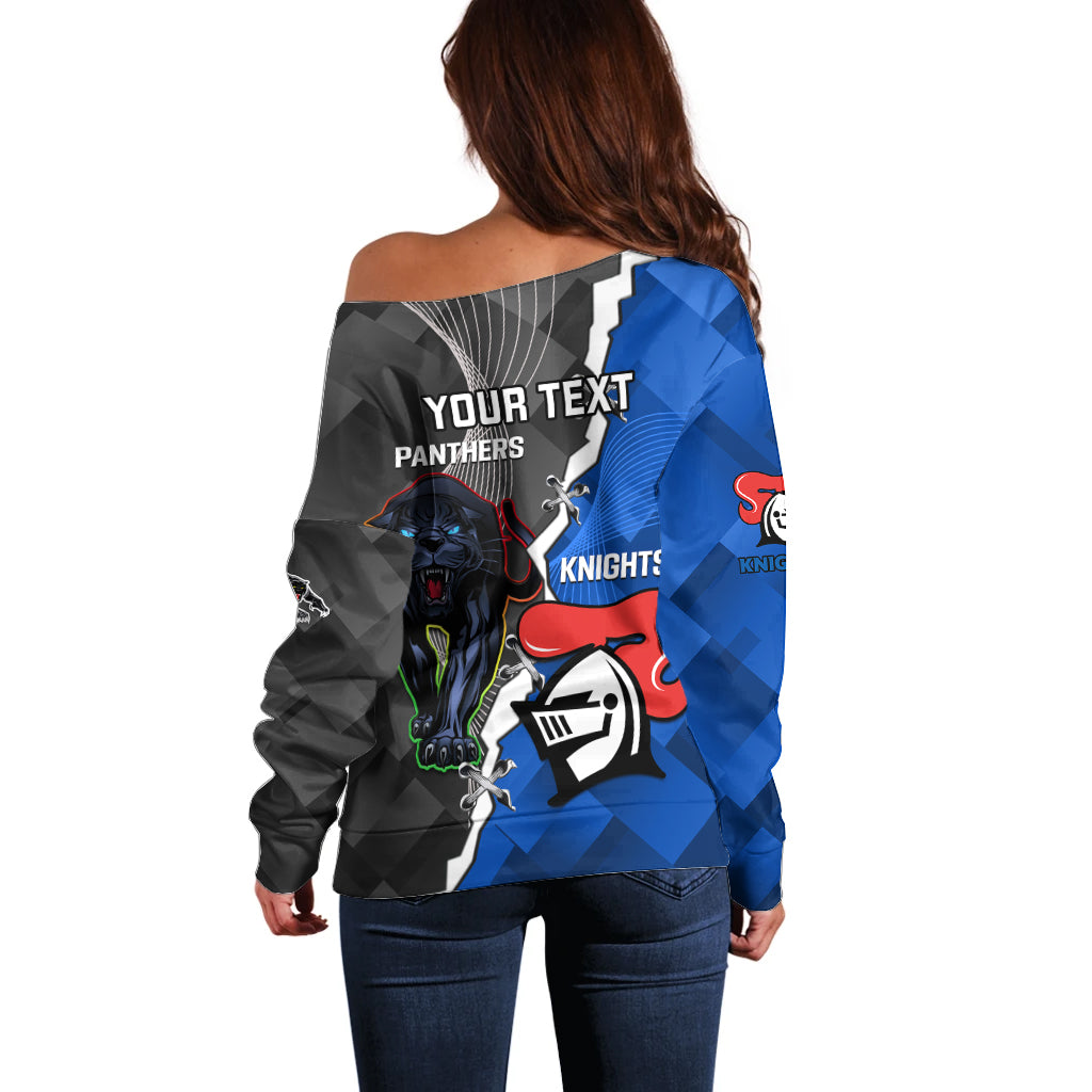 personalised-panthers-and-knights-rugby-off-shoulder-sweater-2023-sporty-style