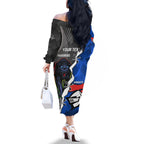 personalised-panthers-and-knights-rugby-off-the-shoulder-long-sleeve-dress-2023-sporty-style