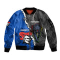 personalised-panthers-and-knights-rugby-sleeve-zip-bomber-jacket-2023-sporty-style