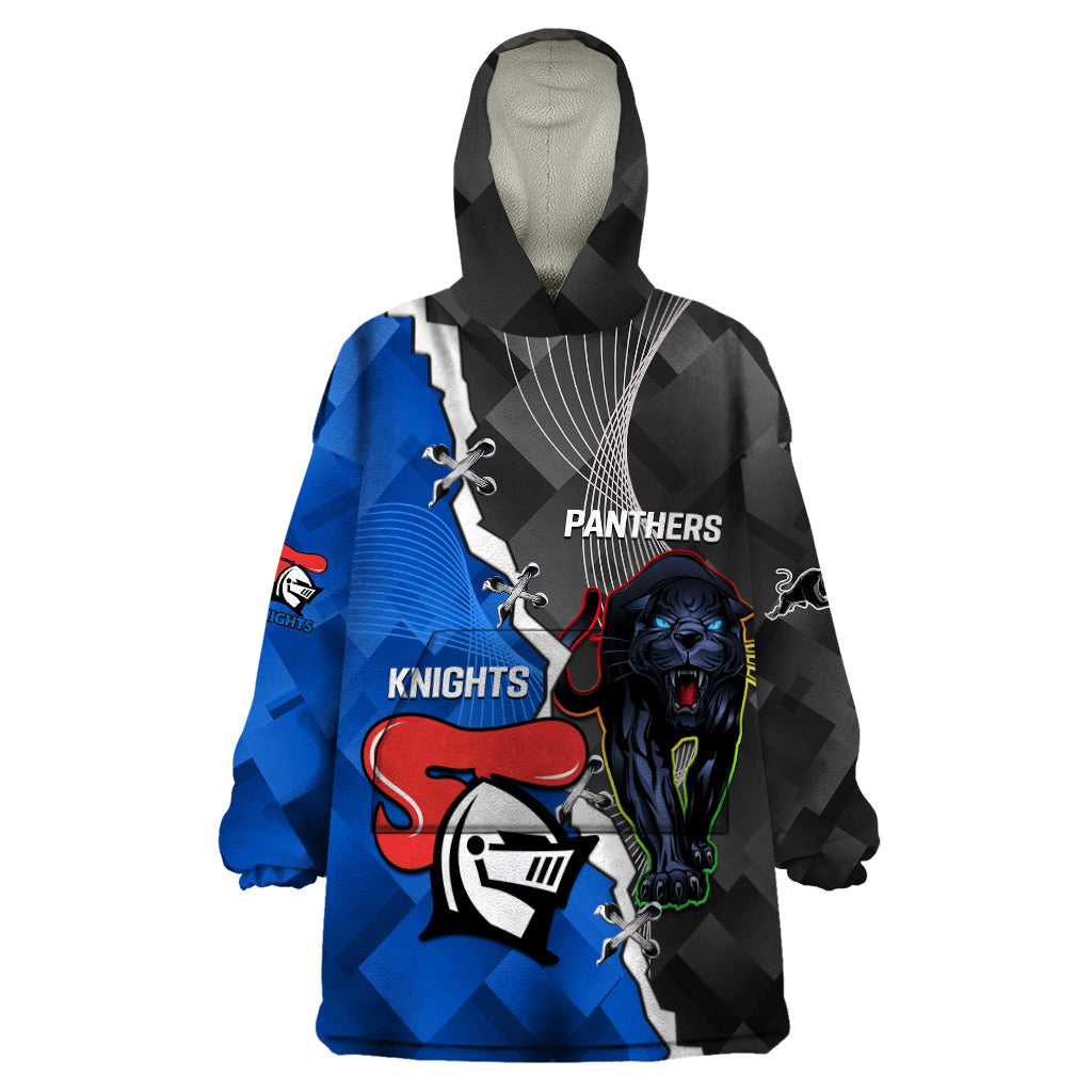 personalised-panthers-and-knights-rugby-wearable-blanket-hoodie-2023-sporty-style