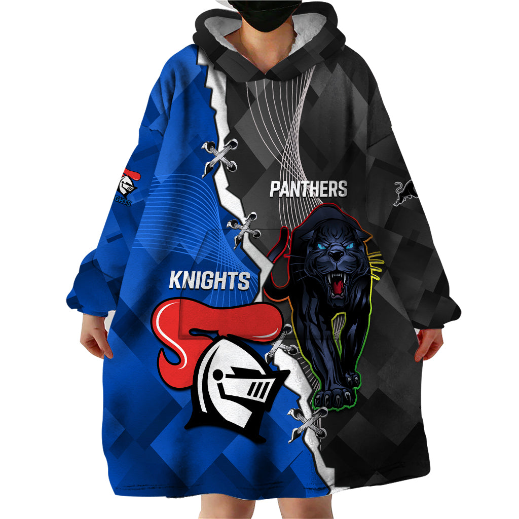 personalised-panthers-and-knights-rugby-wearable-blanket-hoodie-2023-sporty-style