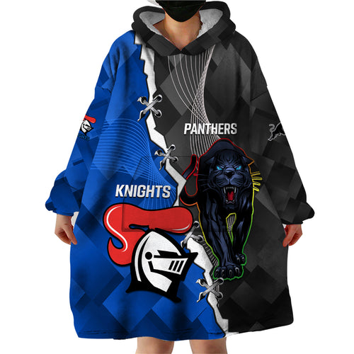 personalised-panthers-and-knights-rugby-wearable-blanket-hoodie-2023-sporty-style