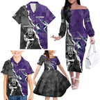 personalised-storm-and-warriors-rugby-family-matching-off-shoulder-long-sleeve-dress-and-hawaiian-shirt-2023-sporty-style
