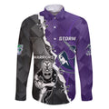 personalised-storm-and-warriors-rugby-family-matching-off-shoulder-maxi-dress-and-hawaiian-shirt-2023-sporty-style